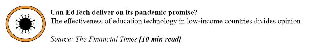 FT - pandemic promise