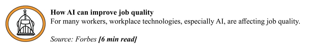 How AI can improve job quality - Forbes