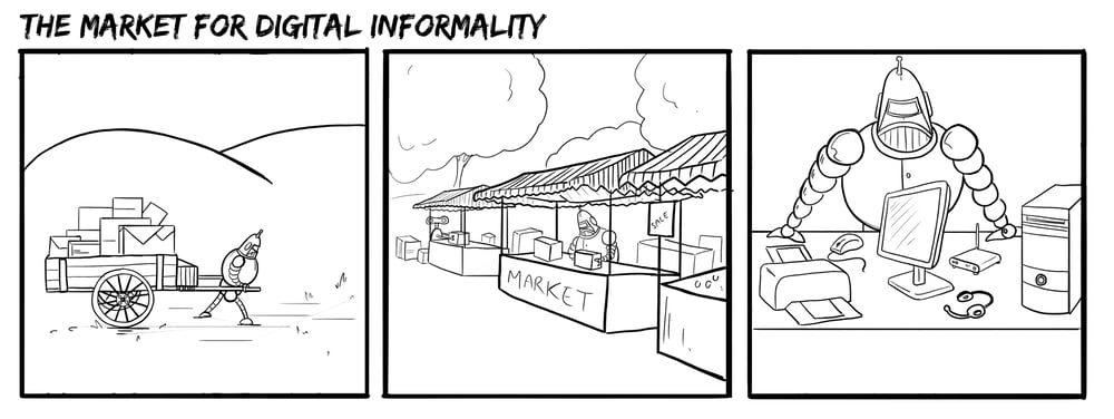 digital informality cartoon