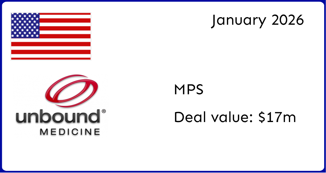 April 26 - ETX M&A - Unbound Medicine