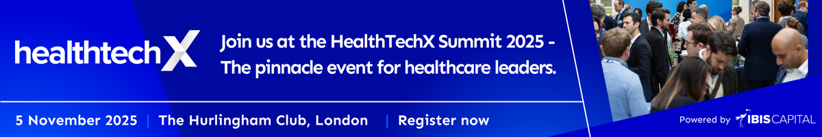 HealthTechX Promo Banner 1200x200